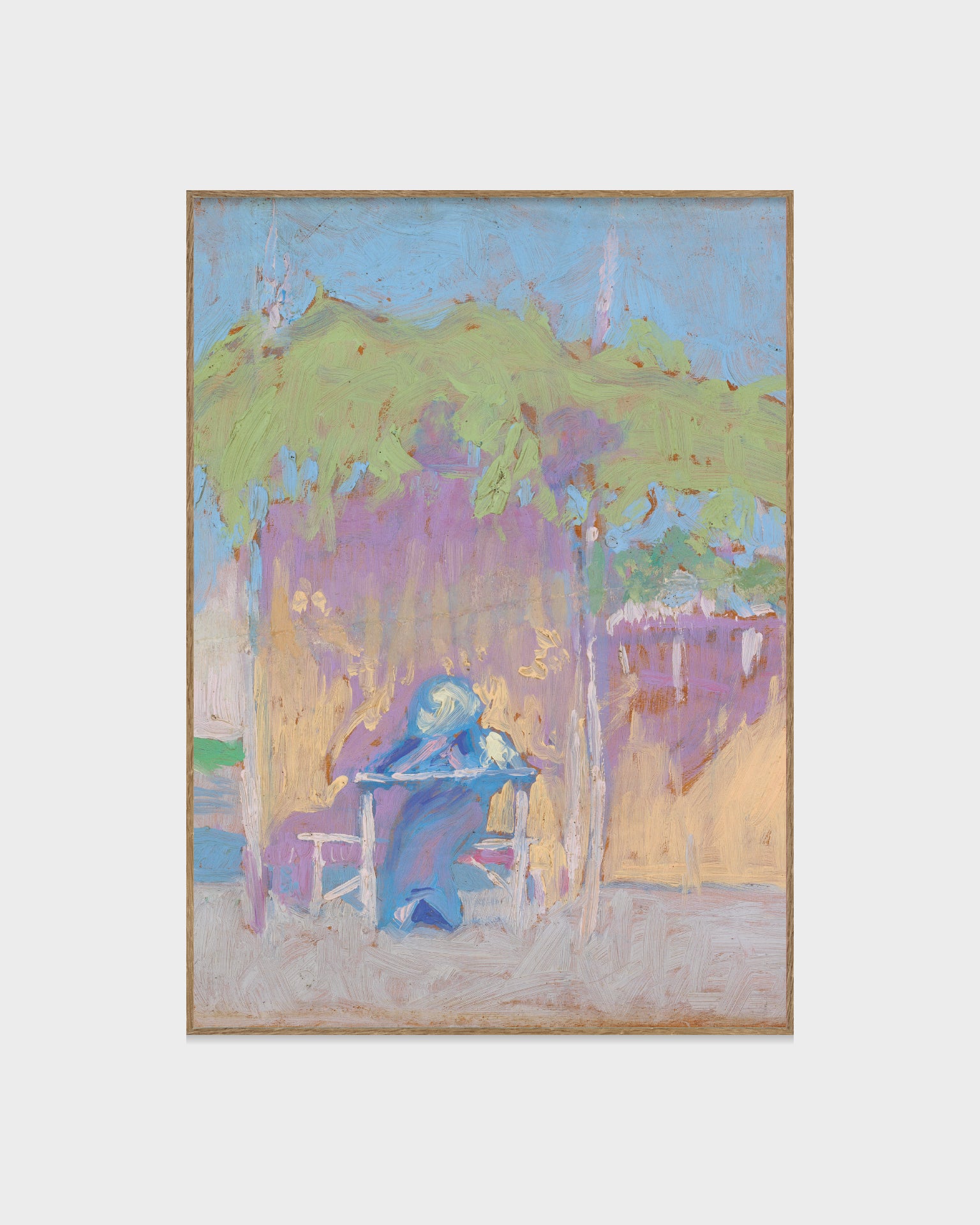 Poster av verket På Stranden av Ellen Thesleff från 1913 tryckt på premium papper.